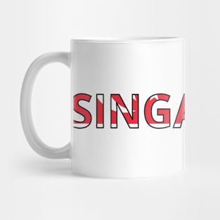 Drapeau Singapour Mug